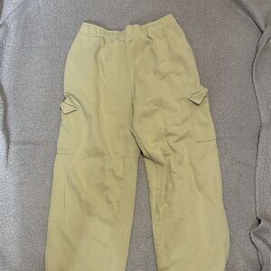 No Boundaries Tan Fleece-Lined Pants